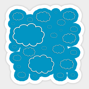 Cartoon Sky Sticker